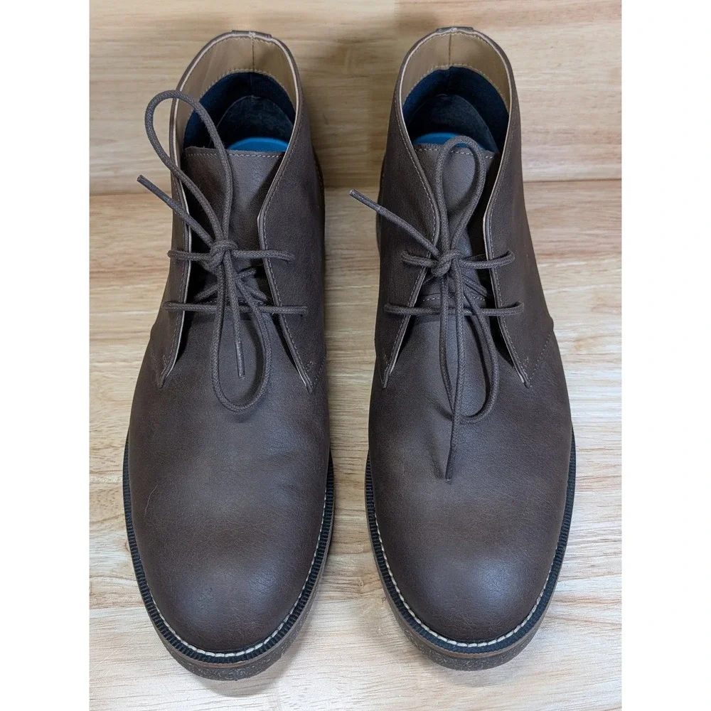 Dockers Mens‎ Brown Supreme Comfort Chukka Boots Size 11M 90-28678 Desert Boots